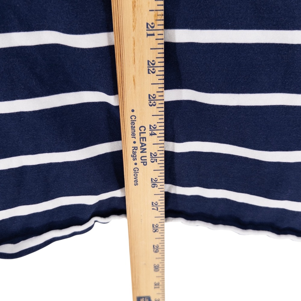Polo Ralph Lauren Men's XL Navy Blue White‎ Stripe Short Sleeve Polo Shirt Pony - Picture 5 of 7
